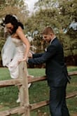 It was so comfortable and perfect for an outdoor wedding in the Mountains of East Tennessee. Fits true to size and looks so expensive. No one believed me when I told them the price. Also, stretchy enough to climb a fence in. Ya know, just in case. - Chelsia