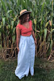 Wore this adorable skirt to a "country best" themed engagement party, on a farm! I received a ton of compliments and the impromptu photo shoot pics were amazing. Love it, def would recommend!!! - Shannon J.