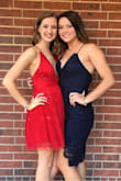 I bought it for my sorority formal and got so many compliments! It was very comfortable and fit well, I just had to tighten the straps. - Paige N.