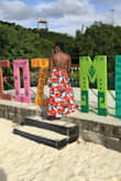 I absolutely love this dress. I wore it on a trip to Mexico and I received so many compliments. I ordered a size small and it was true to size. - Shaniqua B.