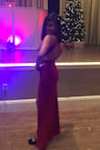I love this dress, specifically the color. I just attended a gala and got a lot of compliments. I had to alter it, though, because it's long and l'm on the short side. Other than that, this dress makes me feel sexy. :) - Vanessa C.