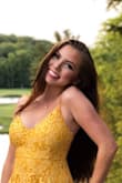 I love this dress. Beautiful dandelion yellow color. I wore it to a fundraising gala and it was so flattering. I felt happy and comfortable all night. - Lauren P.