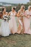 Wore this to one of my best friends weddings and I couldn't of been happier with it! It was very flattering and fit perfectly. - Kelsie C.