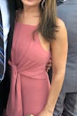 Wore it to a wedding and it was perfect. Fits like a glove! Really hugs curves. The color also stood out in a sea of black dresses. Really pretty! Loved it! - Giannina V.
