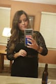 This dress was perfect for holiday parties. I received so many compliments on it. It's true to size and is very comfortable. Definitely recommend!! - Erika L.
