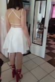 I'm very short, but not skinny and it is very hard for me to find clothing that fit my curves and my height at the same time, but this dress did it perfectly. - Maria M.