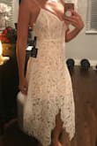 I posted a picture because this dress it so stunning! It fit perfectly. I wore this for my bridal shower. I got so many compliments. I'm so happy I chose this dress! You will be too. - Michelle M.