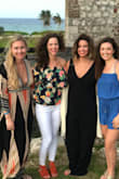I love this dress! I'm small chested, but a little bit of chest tape took care of the insecure gapping; I ordered a medium. The Lulus earings and sandals paired perfectly for my Jamaican getaway. #onelove - Laura N.