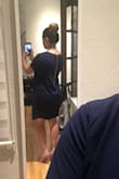 It is a nice dress, but my least favourite from Lulus so far. I am an X-shaped woman and this dress is not very flattering. The shape is to square and best for woman less curvy. I am a 32DD, so the chart suggested to take a medium. I can understand since the fabric is not stretchy, but I think I could have gone with a small. The last thing is that the fabric was making a LOT of static. I don't know if it's winter temperatures but it was insane, and if you are tall, it will be a very short dress! - Chloe D.