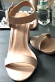 I love these shoes. They fit perfect and are comfortable and very pretty on.
I love they won't sink into the grass too! Kinda a suede feel to them. - Emily H.