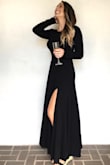 I liked this for a winter event where you need to keep warm. Love the slit to keep it still a bit sexy. - Nicole S.