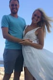 Absolutely felt like a dream in this dress! I wore it to my bachelorette party and then again on my honeymoon...I received so many compliments! It doesn't have a ton of stretch to it, but it is very figure flattering! - Sam K.