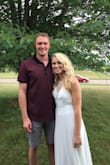 Such a beautiful dress! I wore this for my wedding rehearsal and received so many compliments! Runs true to size...fitted but not too tight! - Sam K.