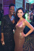 I wore this to a hotel party for NYE this year. Except for getting it altered for my height (since I am only 5'2"), the dress fit perfectly. It was beautiful! - Hong N.