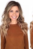 This top is super comfortable and fits great. I can wear it casually or dress it up! - Jillian C.