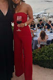Had to hem since I'm tiny but absolutely love this! Wore it to Christmas dinner in Cabo. Obsessed. - Kassidy M.