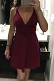 This dress is amazing. The quality of the fabric is great and it fits me perfectly. I gave it 4 stars because it was difficult to get off by myself. Took me about 10 min the first time to take it off... but I received a ton of compliments when I posted a picture of it online! - Alexis S.