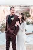 My husband and I planned a last minute elopement wedding in the mountains and I searched every website day and night for the perfect dress and finally found it here. I was nervous about buying my wedding dress online but it fit perfect and the quality is the same as you'd find in any wedding boutique but for a way better price! I also chose faster shipping to ensure I had it in time and it still showed up a day earlier than expected. Thank you Lulus. - Morgan P.