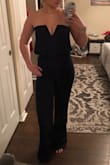 I'm huge on reviews, all of these reviews these women look amazing in. I'm glad to say I am one of them now! Although I haven't worn it to my event yet, I'm obsessed!!! The material is tight as in fitting and flattering. Quality material. I based buying my size off of many other reviews and mine fits true to size. And I don't have to worry about pulling it up all night! If you are thinking about buying, just do it you, won't regret it. - Abby K.
