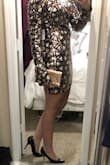 I got SO many compliments in this dress. It was heavier than expected with the lining and all the sequins. I'm usually a L or 10/12, I bought an XL because I have pretty wide hips. 10/10 would recommend!! - Rachael K.