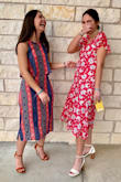 They fit really good! they are comfortable. They are a bit high, specially for someone who might not be used to that heel height, but once you get used to it, you can spend a while in the heels. The color is super cute in person. I have gotten a lot of compliments from them! - Fernanda V.