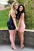 Ordered this for my 17 year old daughter. She is very short so we had to take up the length quite a bit. Once it was altered she loved it! The back is gorgeous and the slip underneath is great. She wore it to her Sadie's Dance and received many compliments. - Celeste M.