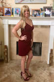 My husband ordered me 19 dresses from your site as a Valentine's day gift and I only returned one because I already had a similar one in my closet. I both had fun while trying on the dresses, and modeling them for him. He loved the way all the dresses looked on me and fit. I would have to agree, I love the fit and style too. He did a great job of picking the right size for me, because they all fit like they were made for my body! This red wine bodycon dress is definitely a winner! I like the eye catching sexy wrap slit in front. Lulus will definitely be one of my favorite site to order from.
Sincerely, Wendy Christine Gonzales - Wendy G.
