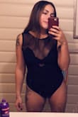 Fits perfectly! I suggest no, bra but I have a small bust so I have a strapless one that looked cute with it. It as comfortable. Don't wear it if you go to the bathroom a lot, it was difficult putting on and off when I went to the bathroom but most one pieces are like that. - Selena M.