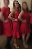 This dress made me feel like I was supposed to be in a movie! I felt so comfortable and sexy. But it's so classy at the same time! The dress is thick and the liner doesn't bunch up. If I could wear this dress every week, I would. - Kate M.