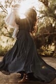I LOVE this dress, it's stunning. However, I have a very big bust so I had to wear an undershirt with it or else my ladies would have been falling out every which way. - Danielle