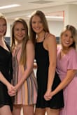 The back of this dress is so pretty! It's the perfect amount of casual mixed with formal. 10/10 would buy again! - Riley E.