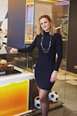 A classic dress, giving an official look but still sexy. I liked it. - Taly S.