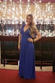 I loved this dress and have received so many compliments. The blue color is amazing, and I felt comfortable and confident. My friend has yellow and it's so stunning. - Samantha H.