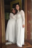 My new WIFE and I purchased this dress and the "Awaken My Love" dress for our February wedding in Mt Hood, Oregon. We wanted something that would be semi warm but also elegant. This dress fit me perfectly! I was worried about ordering online and if it didn't fit, what would I do. First off, it shipped super quick and it fit PERFECTLY so I didn't have to worry. I highly recommend this dress for any occasion! If you're contemplating, look no further! - Kelsey B.