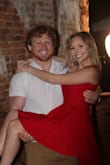 The dress has a really good heavy material. It is stretchy and very comfortable. Looked amazing - Mikaela L.