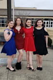 This dress is perfect in every way! The fabic is thick and fits perfectly. My 8th grade step daughter looked and and felt beautiful. All of her friends loved this dress. She wore the Lulus shoes which finished off the look. - Tammy C.