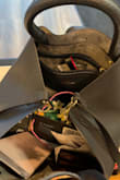 Great quality, even the gold hardware is super nice, big interior I actually love the size! The longer strap is not adjustable like the ad said. I could care less about that but it does hang super awkward probably from where you attach the straps I probably will take them off later. I would recommend this bag though! - Jenna T.