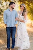 Absolutely loved this dress! It fit beautifully, hugging in all the right places! It flowed perfectly in the breeze and made me feel comfortable. It photographs amazing as well. Perfect for my engagement shoot! - Kasey R.