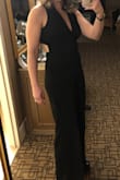 I ordered a medium and a large. The large was more comfy for my shape. The medium fit, but wasn't very forgiving.
Wish it had pockets! - Shelly C.