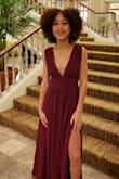 Ordered this for my petite daughter for military ball. She is tiny so I had to get the dress professionally altered and it was beautiful!! Totally recommend this dress. - Wendy S.