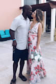 I normally do not return to write reviews on items but this dress was amazing! Wore this dress as a bridesmaids dress for a destination wedding in Mexico! It was absolutely amazing, I felt great in it! All the bridesmaids looked beautiful in them, some of the girls were shorter and had to have the dress hemmed. I am 5'9 in and the length was perfect without getting hemmed or being too short (which I often find a problem at my height for maxi dresses), wore with flats. Was able to get away without wearing a bra and felt comfortable with the support and coverage. The band under the bra-line does fit a little tight, that would be the only thing I would be mindful of when ordering however a medium worked PERFECT for me. The leg slit goes to a perfect spot on the leg! I would fully recommend this dress! pictures do not do it justice! - Chelsey B.