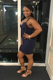 I wore this dress while on vacation in Miami last summer. It hugged me in the right places. I loved this dress so much that I bought it in white as well. - Jennifer