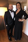 This dress is so perfect! Super comfortable and fitted nicely. Perfect length and doesn't drag with my height. I wore it for an evening winter wedding and felt comfortable yet sexy. Definitely recommend! - Montserrat G.