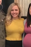 Love this sweater. It's super flattering and makes my bust look huge which is why my husband loves it on me. I am short so the sleeves were long on me but it's a sweater so they look fine. - Robyn S.