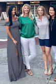 I bought this for our annual girls weekend. I danced in it and wore it for hours. I paired it with some wedges sans belt. Love the dress - Angela S.