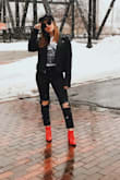 These boots are so cute! I was nervous I wasn't going to like them, but they are such a fun shoe! I ordered my normal size 6 and they fit perfectly. - Marissa S.