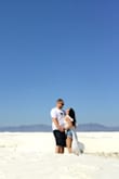I wore this in New Mexico and it was so perfect for the heat and gorgeous in photos!
My only note is that the spaghetti straps were too big on me so I just knotted them. - Nina C.