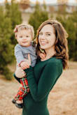Wore this dress for our Christmas pictures and to a winter wedding! Fit like a glove without making me self-conscious and was such a flattering color! - Megan G.