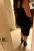 This dress is absolutely STUNNING. It's the only bodycon dress that I have found that actually fits me properly. It hugs your curves in all the right places, has straps that are perfect to wear with any normal bra and leaves you looking flawless. I am so obessed, I have it in the navy blue and in the black! - Kennedy A.