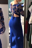 I was very scared about ordering a dress online but it came very quickly and is very good material. The fit is a little loose on the arms and chest but other than that great. It is long but I expected that because I am so short and it is an easy fix. The back is beautiful!!! - Madison S.